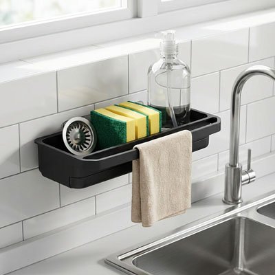 Porte éponge pour évier 